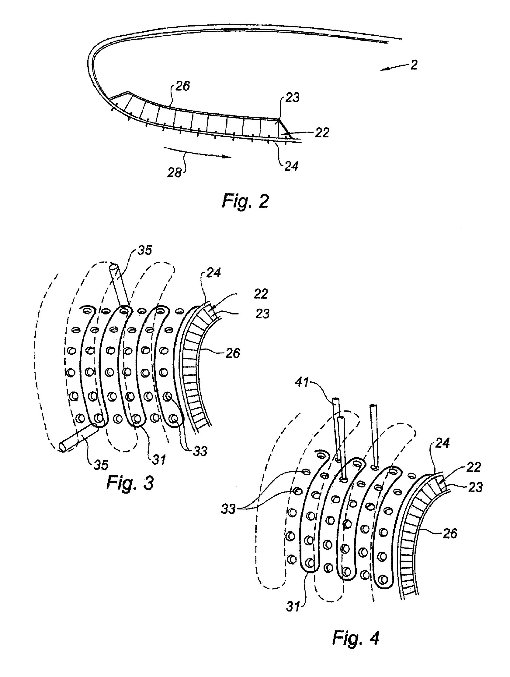 Method for making deicing system on a nacelle panel