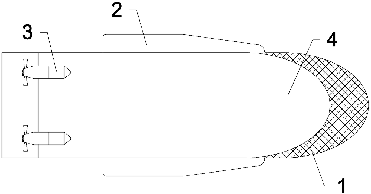 Solar overwater insect catching ship