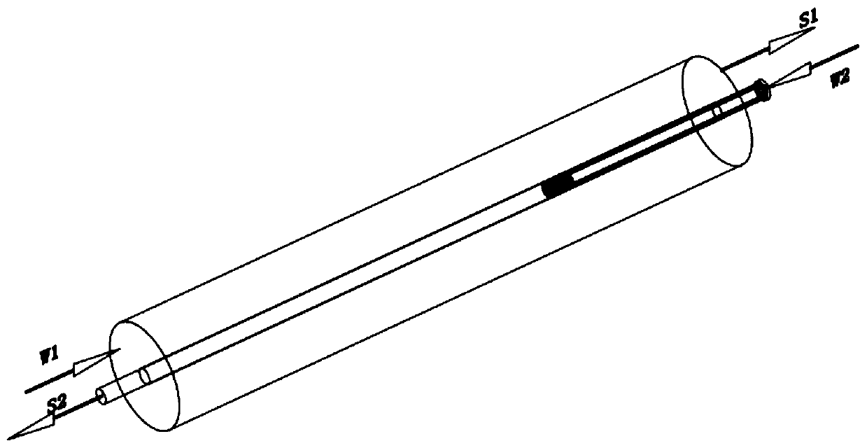 Process for deep concentration of high-concentration brine