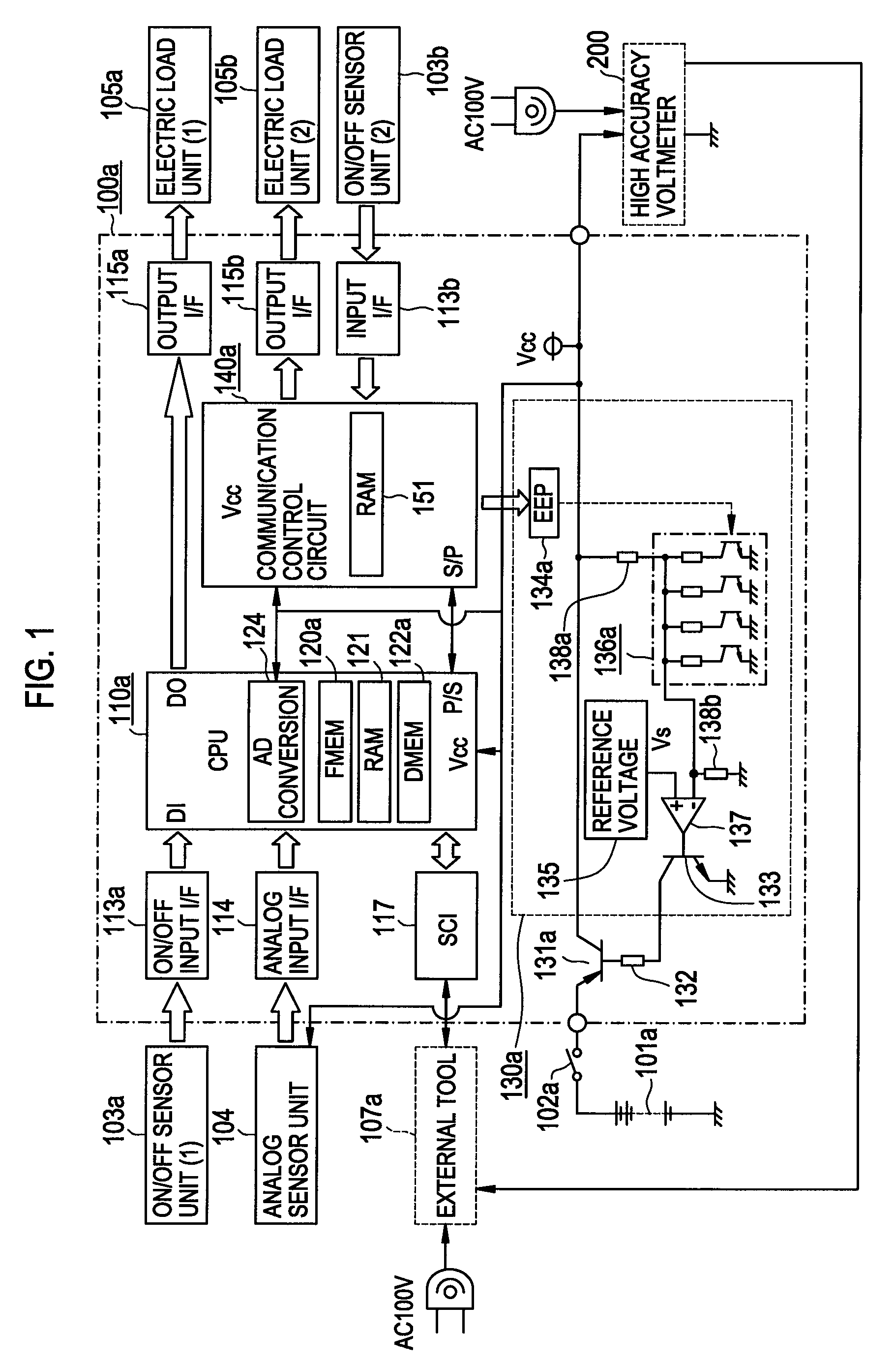 In-vehicle electronic control device