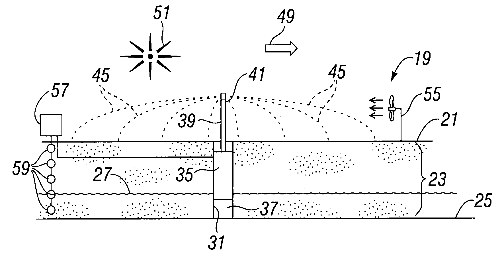 Salt brine capillary crystallization