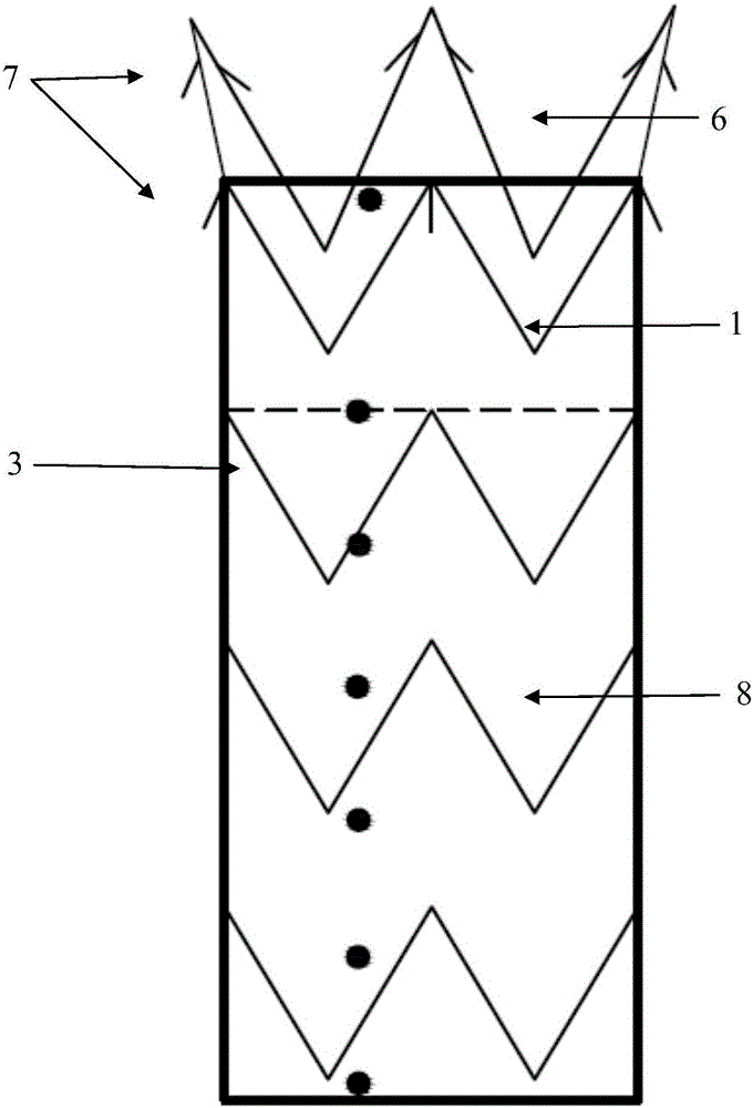 Multi-cavity covered stent and application method thereof