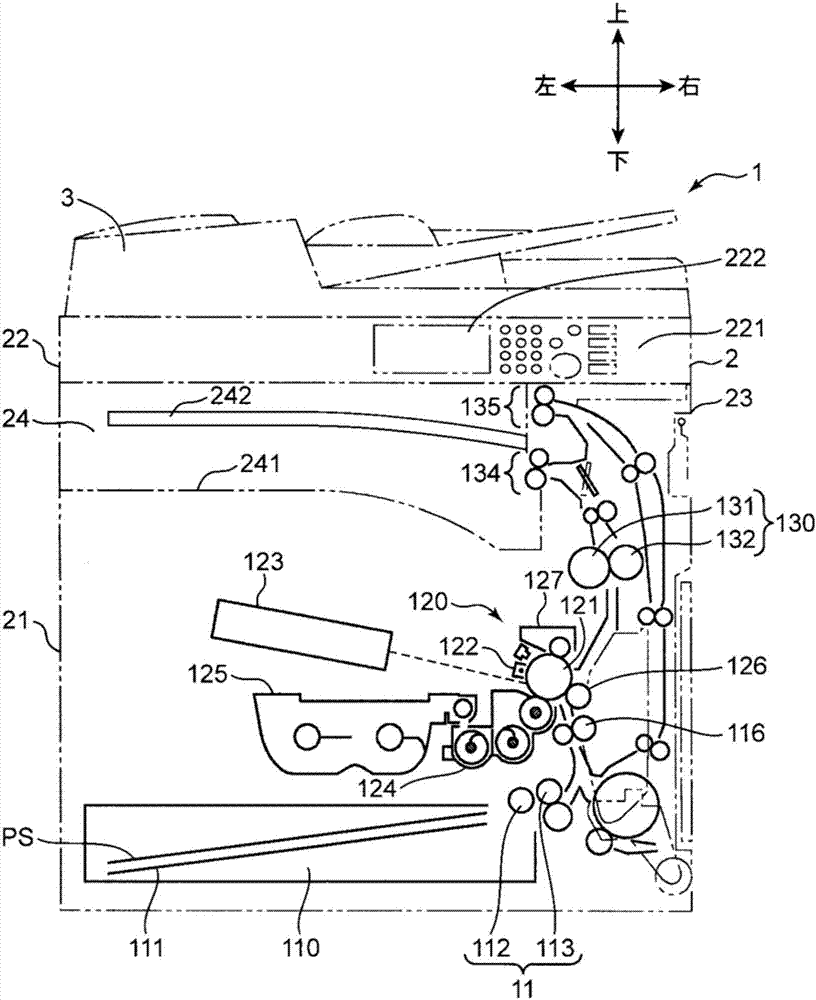 Sheet conveying device and image forming apparatus including the sheet conveying device