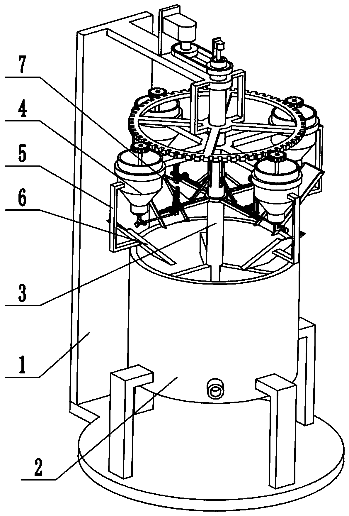 Preparation system for waterproof paint