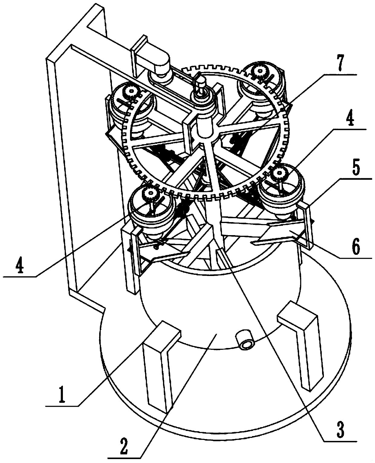 Preparation system for waterproof paint