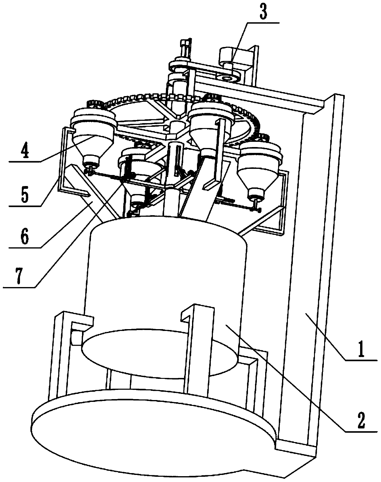 Preparation system for waterproof paint