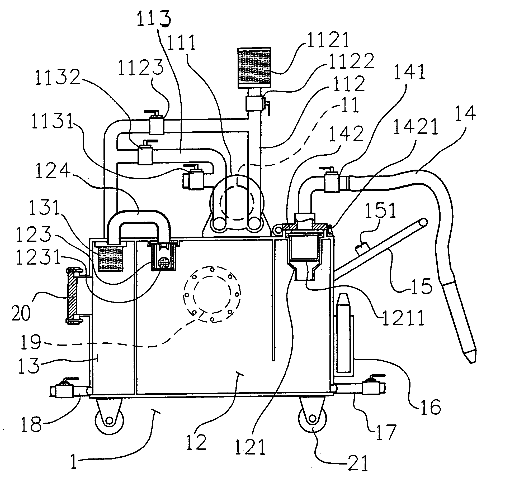 Industrial oil/dust collector