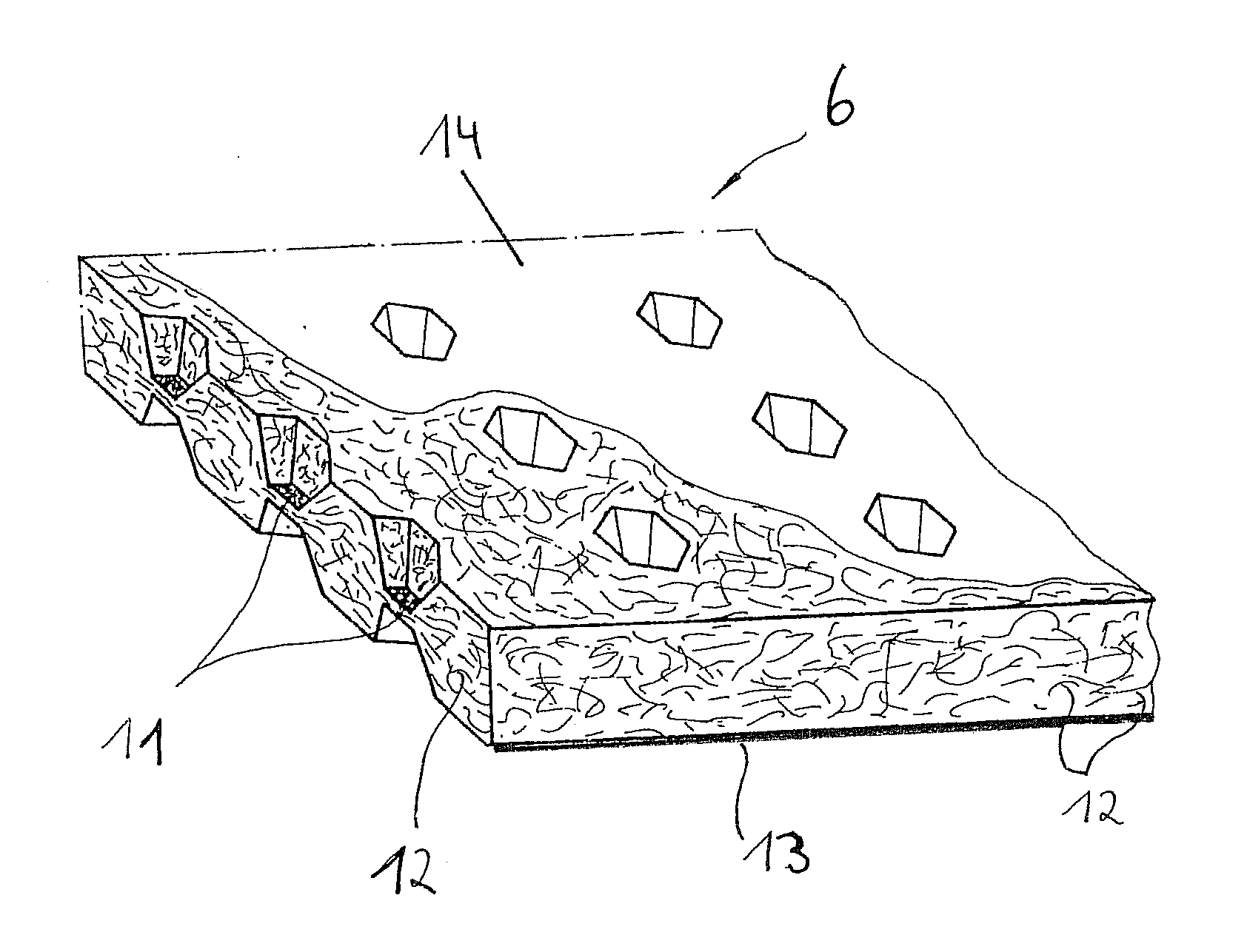 Absorption Body for Use on Wounds