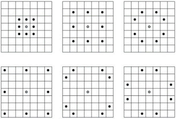 Feature extraction method and extraction system for digital image steganalysis