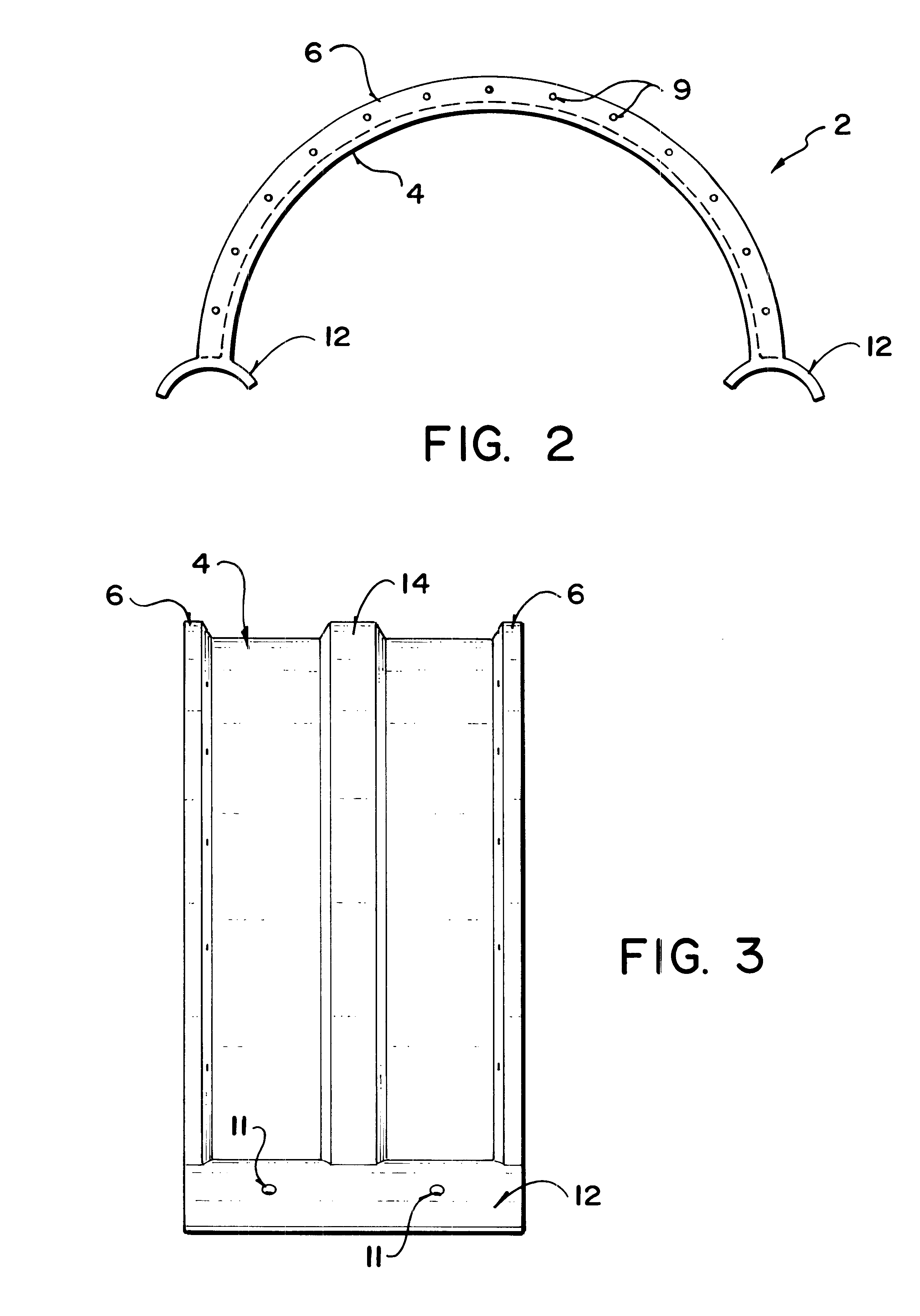 Environmentally compatible archway for road building