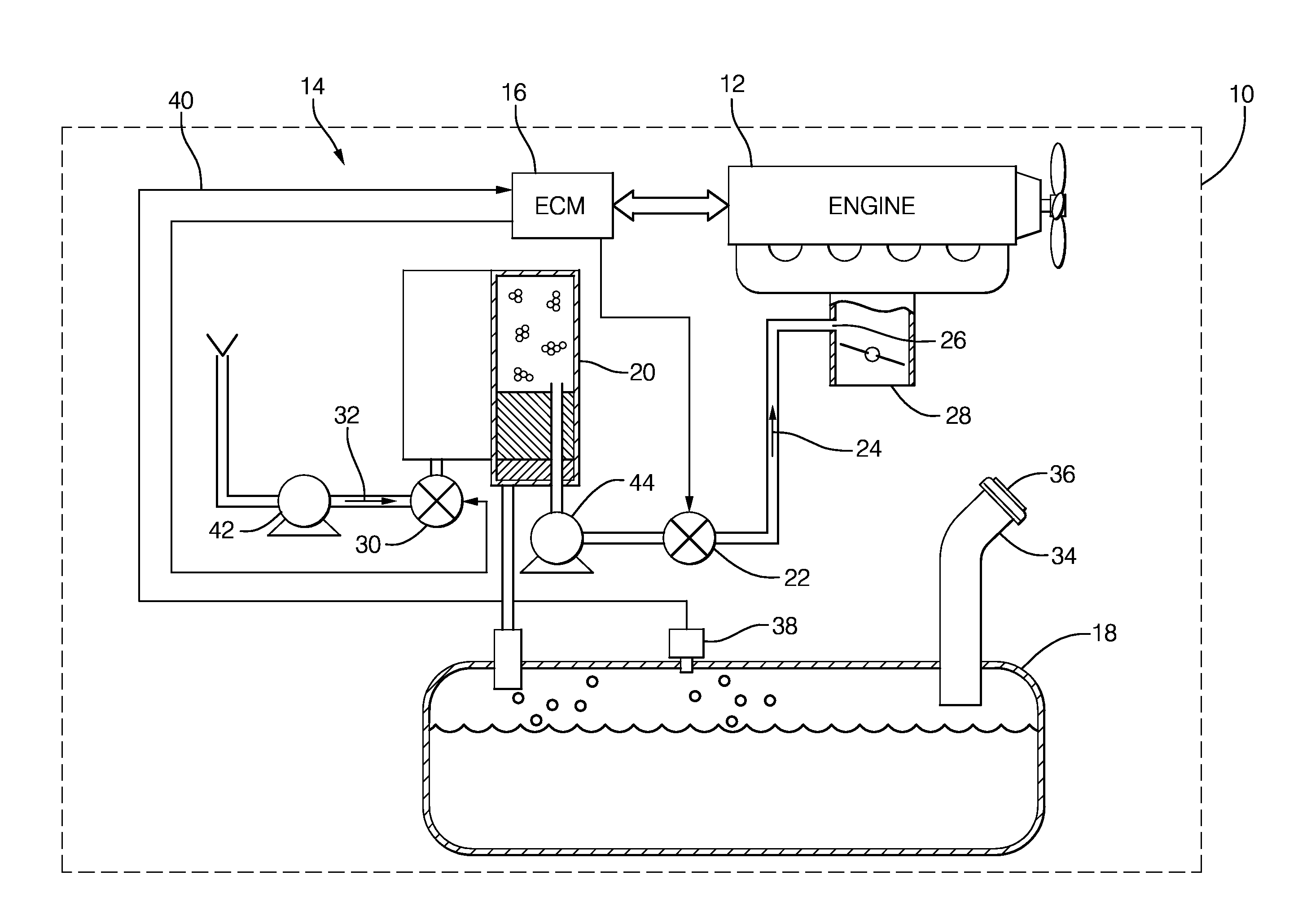 Fuel consumption compensation for evaporative emissions system leak detection methods