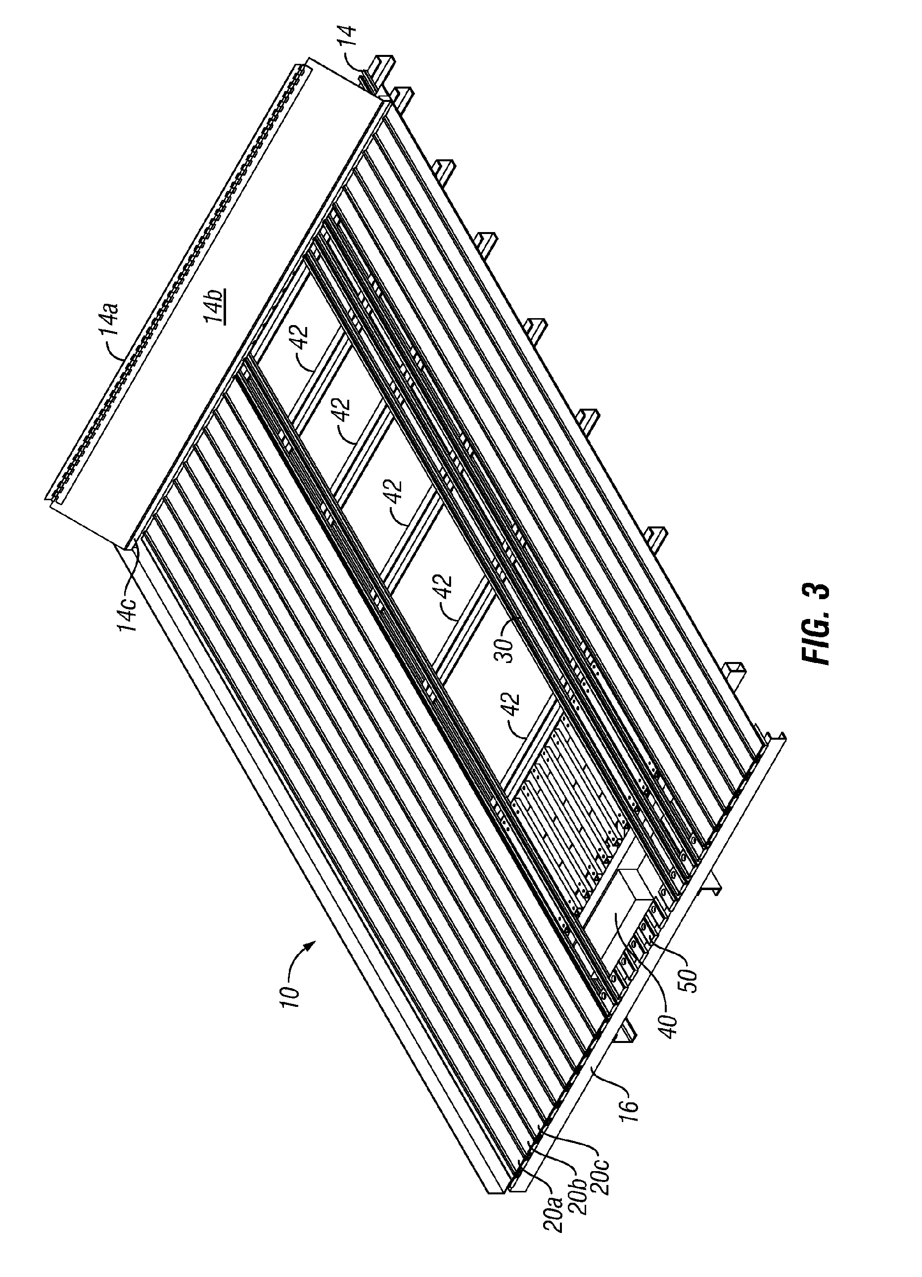 Bearingless reciprocating slat-type conveyor assemblies