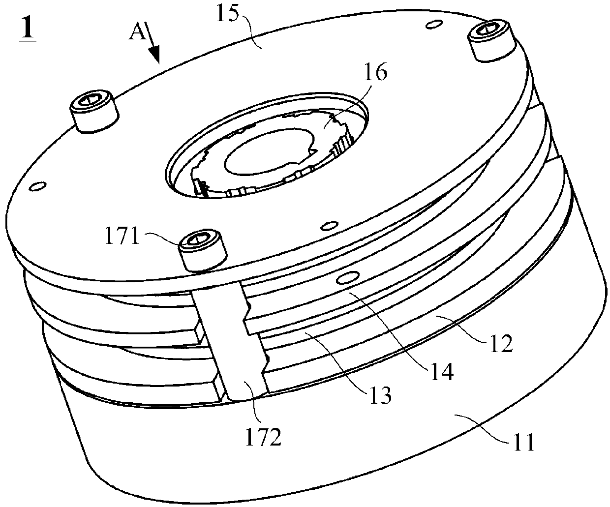 Micro-rail vehicle and electromagnetic brake thereof