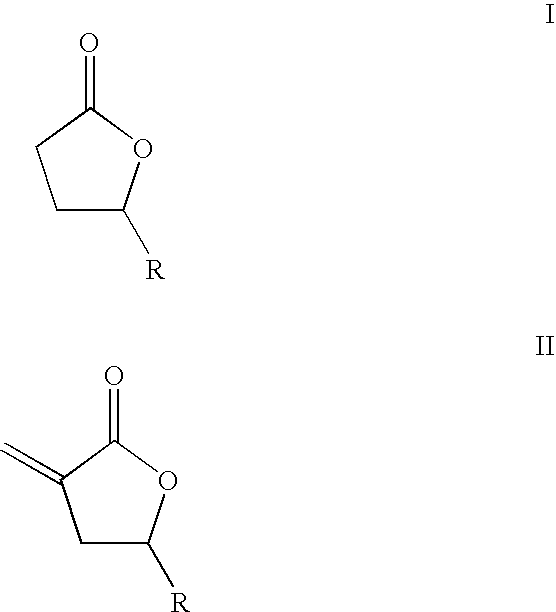 Supercritical fluid phase synthesis of methylene lactones using novel catalyst field of invention