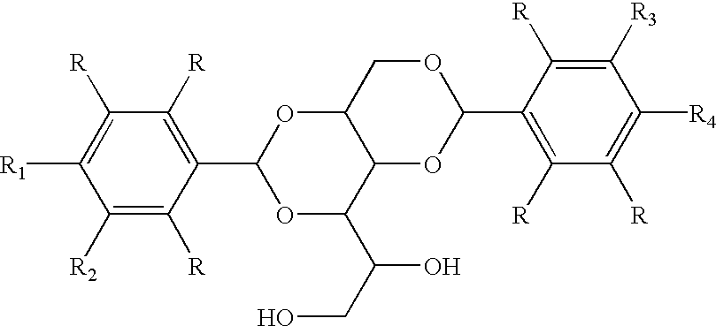 Asymmetric dipolar multi-substituted alditol derivatives, methods of making thereof, and compositions and articles containing same