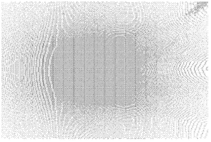 Real-time drawing method based on nonuniform sampling three-dimensional object reflection