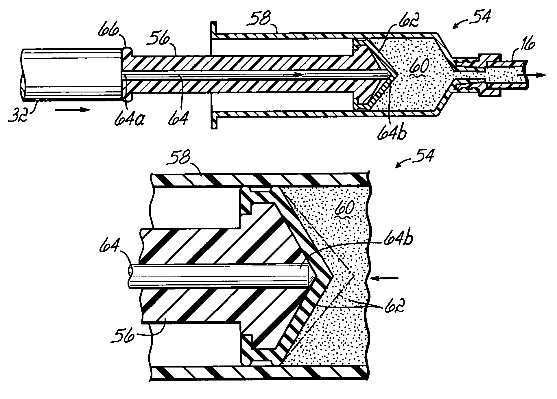 Keep vein open method and injector with keep vein open function