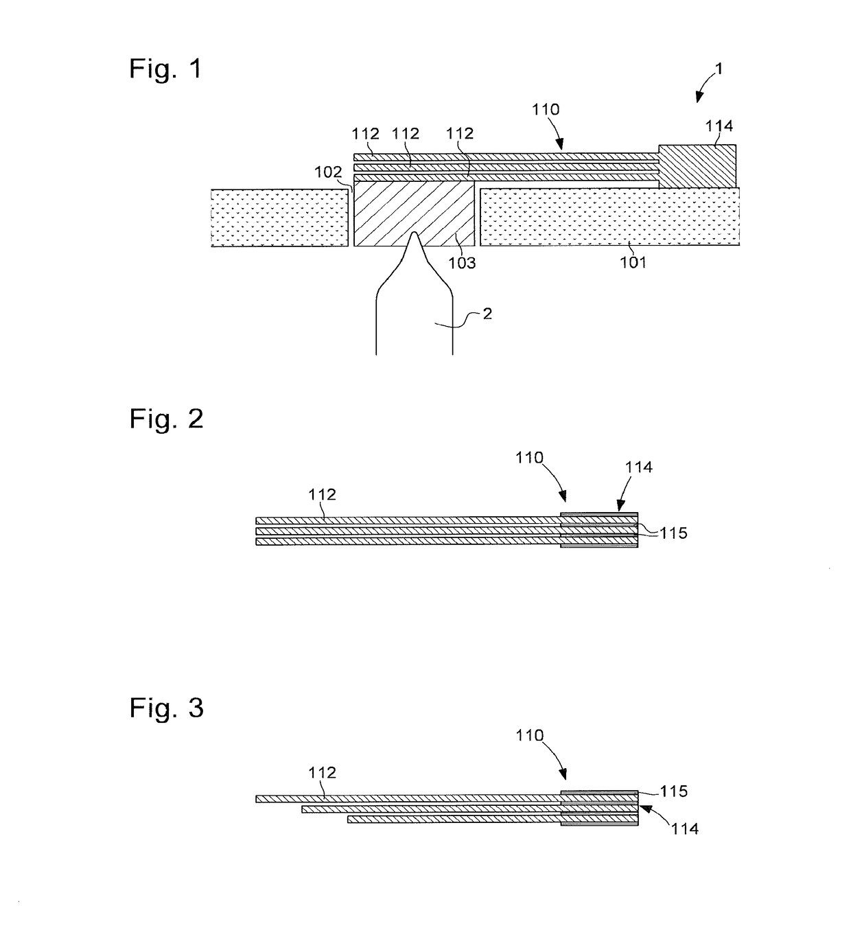 Multi-blade shock absorber