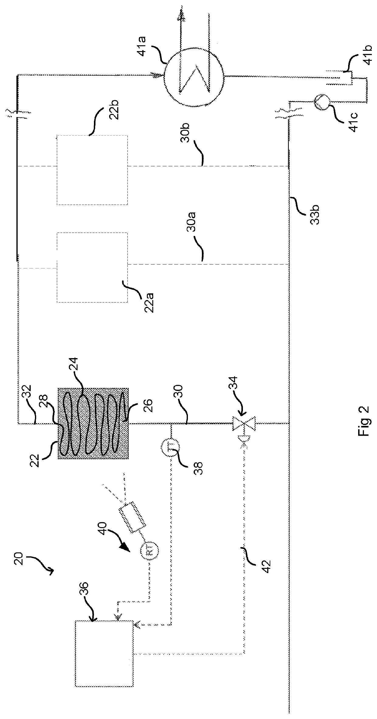 Method and system for controlling the operation of a csp receiver