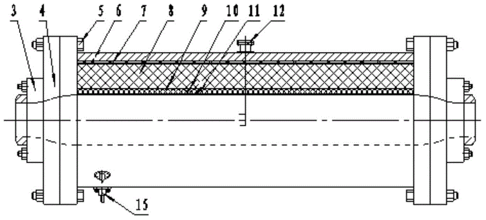 Hypersonic wind tunnel airflow stabilizing device