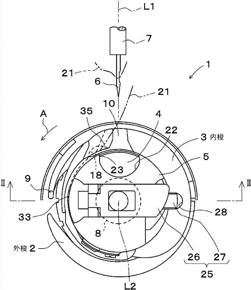 Vertical full-rotation shuttle