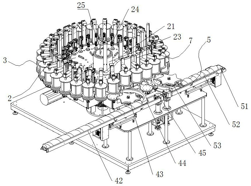 A high-speed vacuum filling and protective gas device