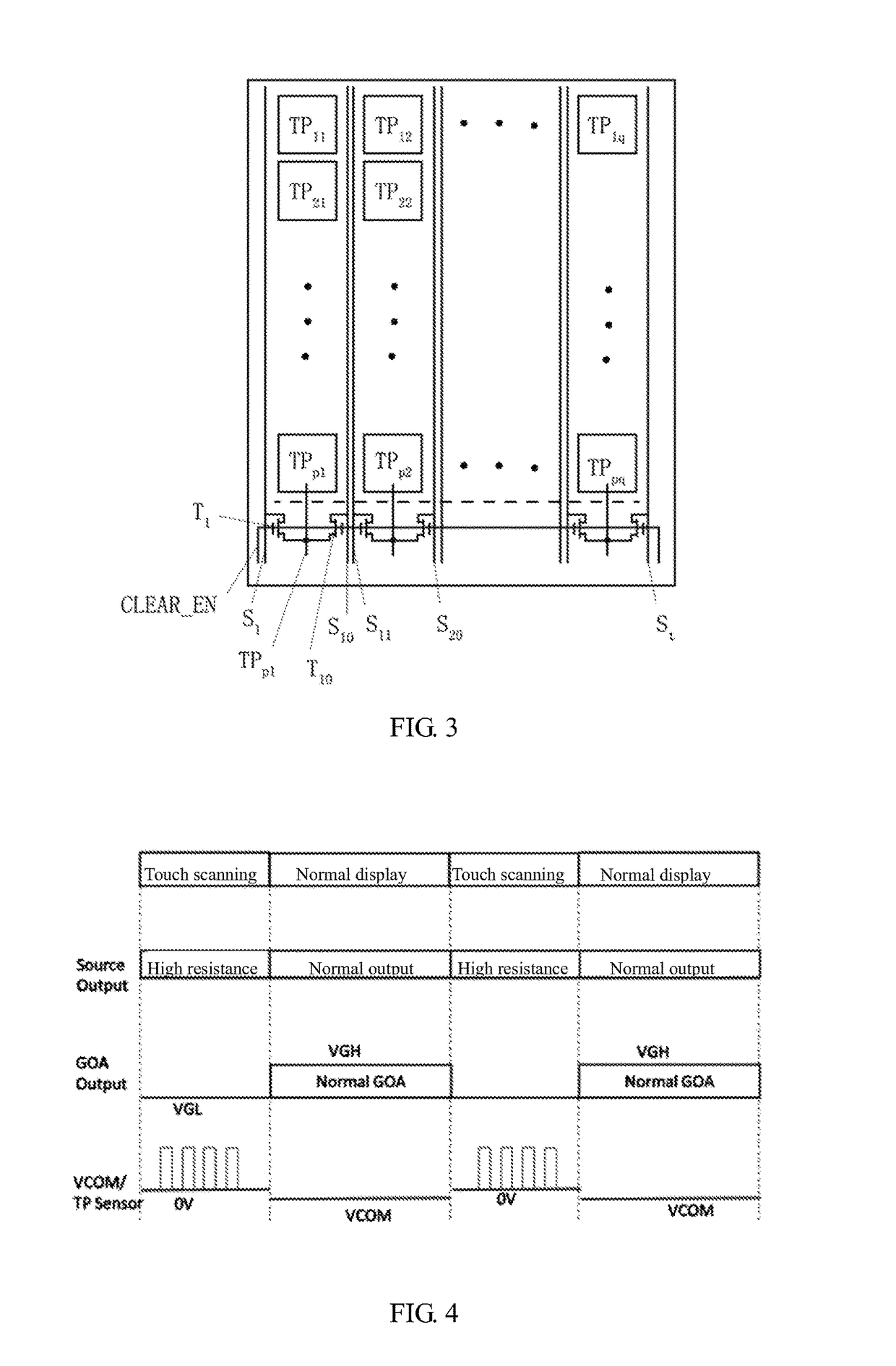 Full-in-cell touch screen panel and a mobile device