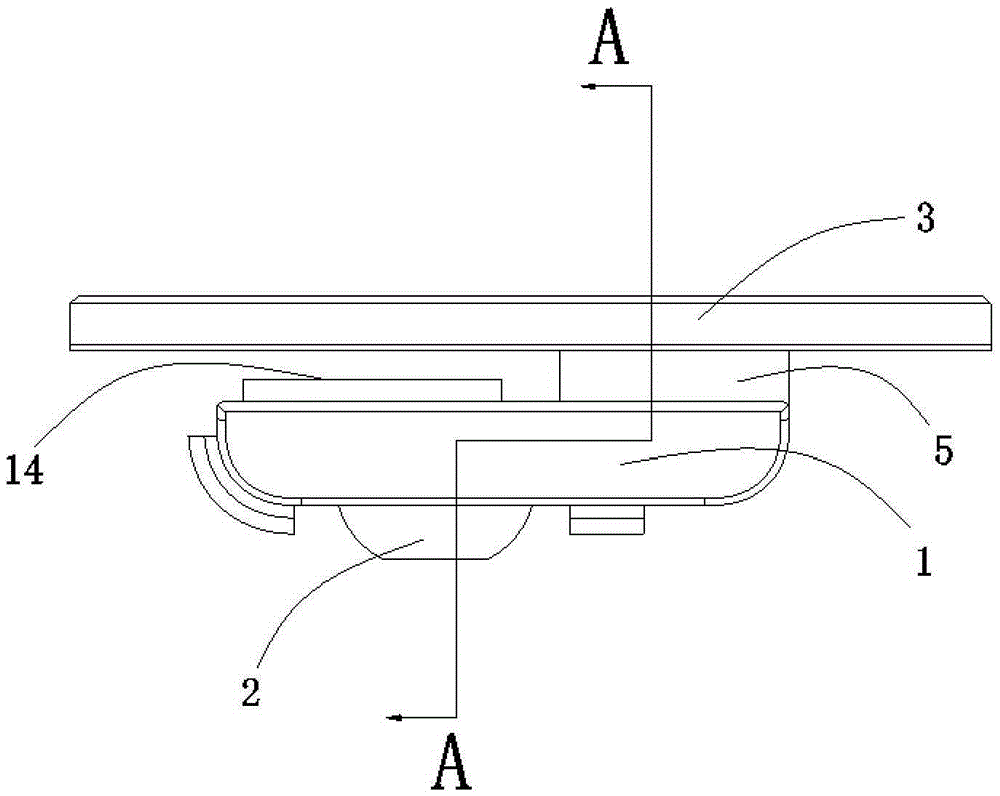 Mobile phone and key structure thereof