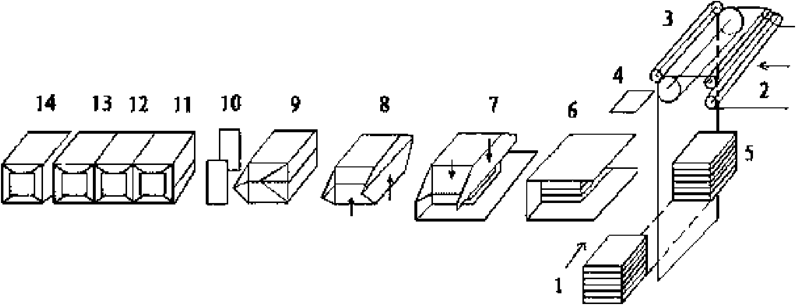 Full-automatic mechanical-type book bagging machine and bagging method thereof