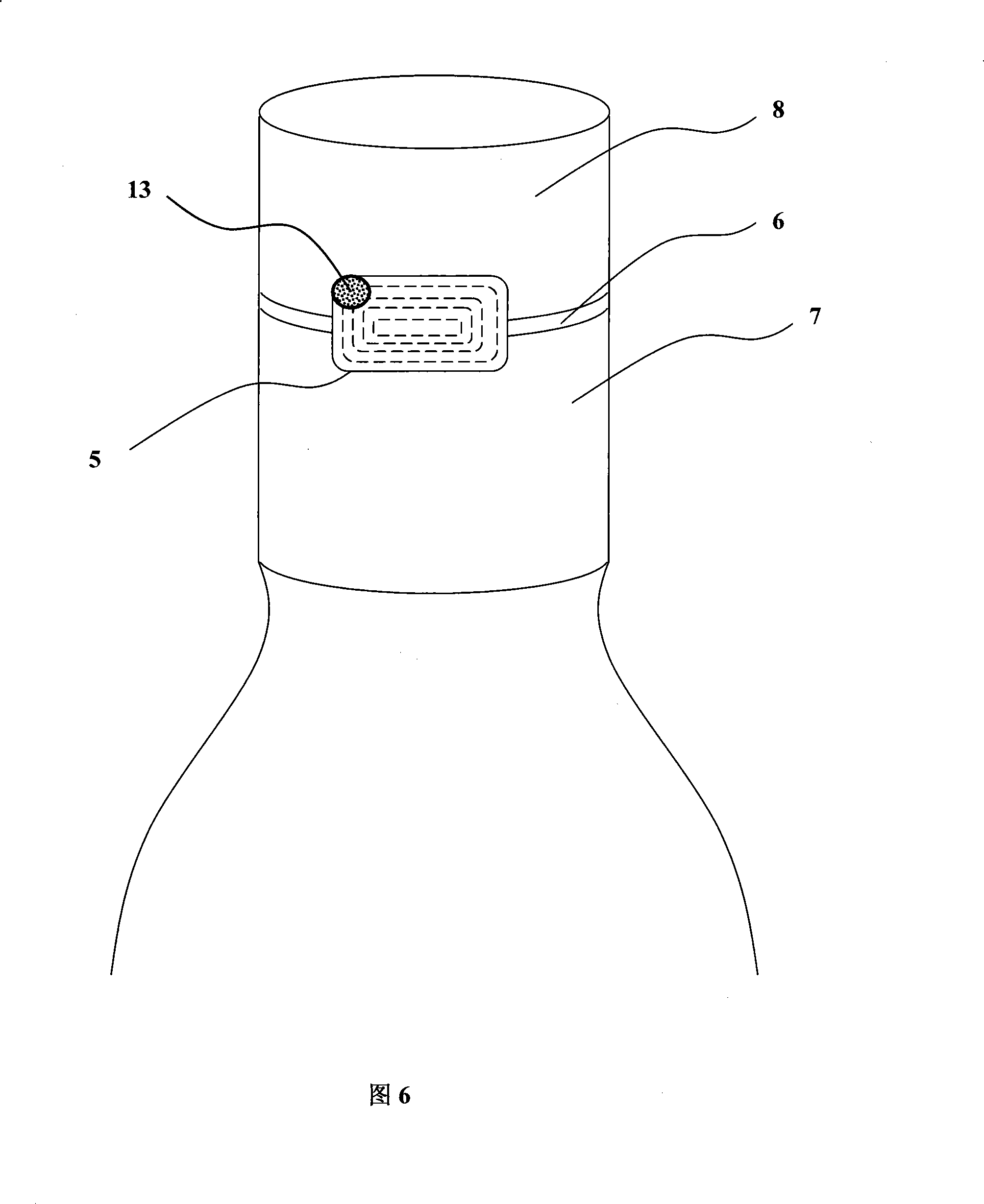 Anti-theft label sealing method and adhesive anti-theft unsealing label