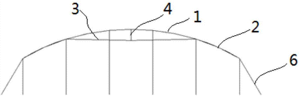 Large-span steel-timber-cable hybrid-structure system