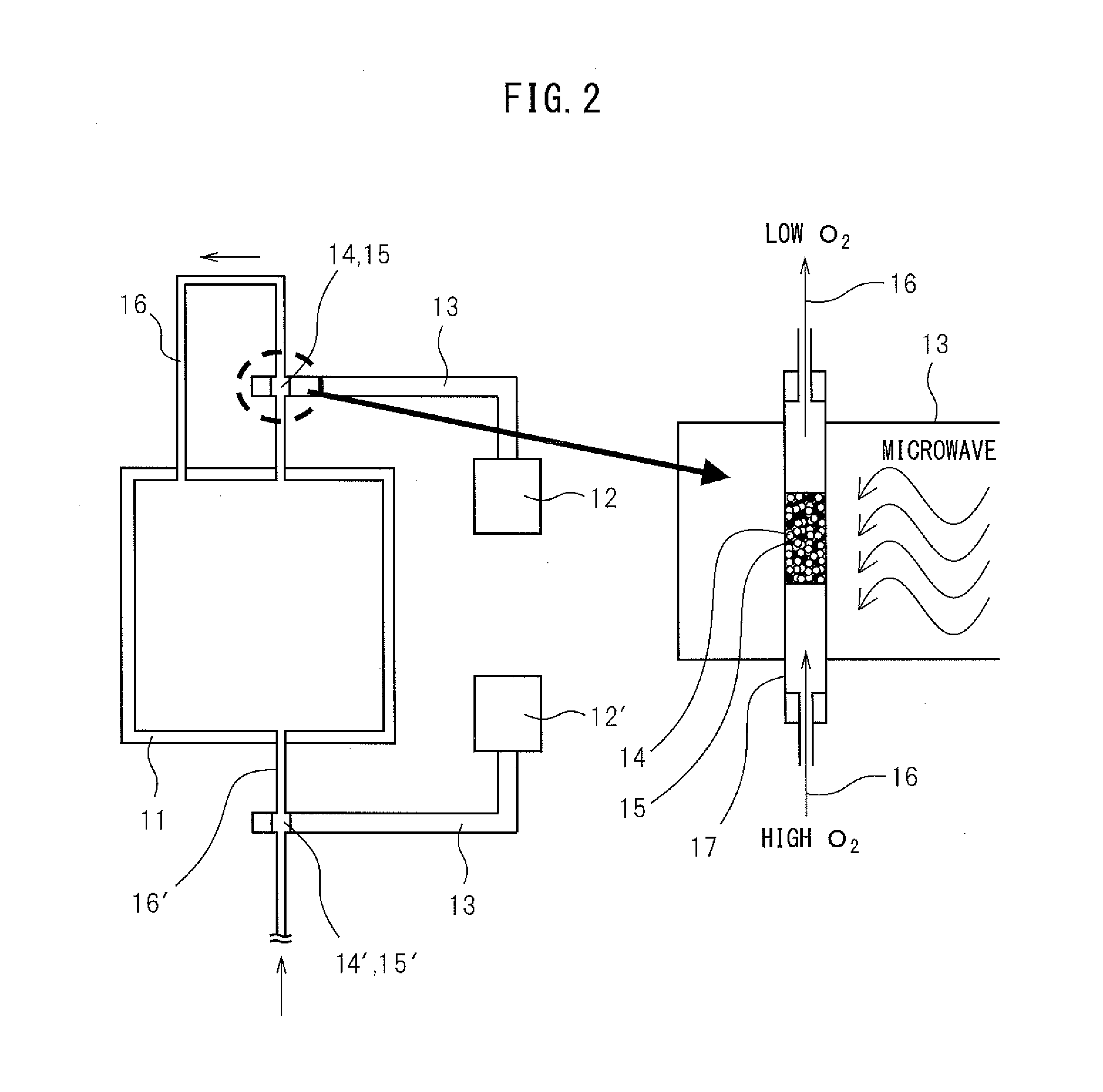 Low-oxygen atmosphere apparatus