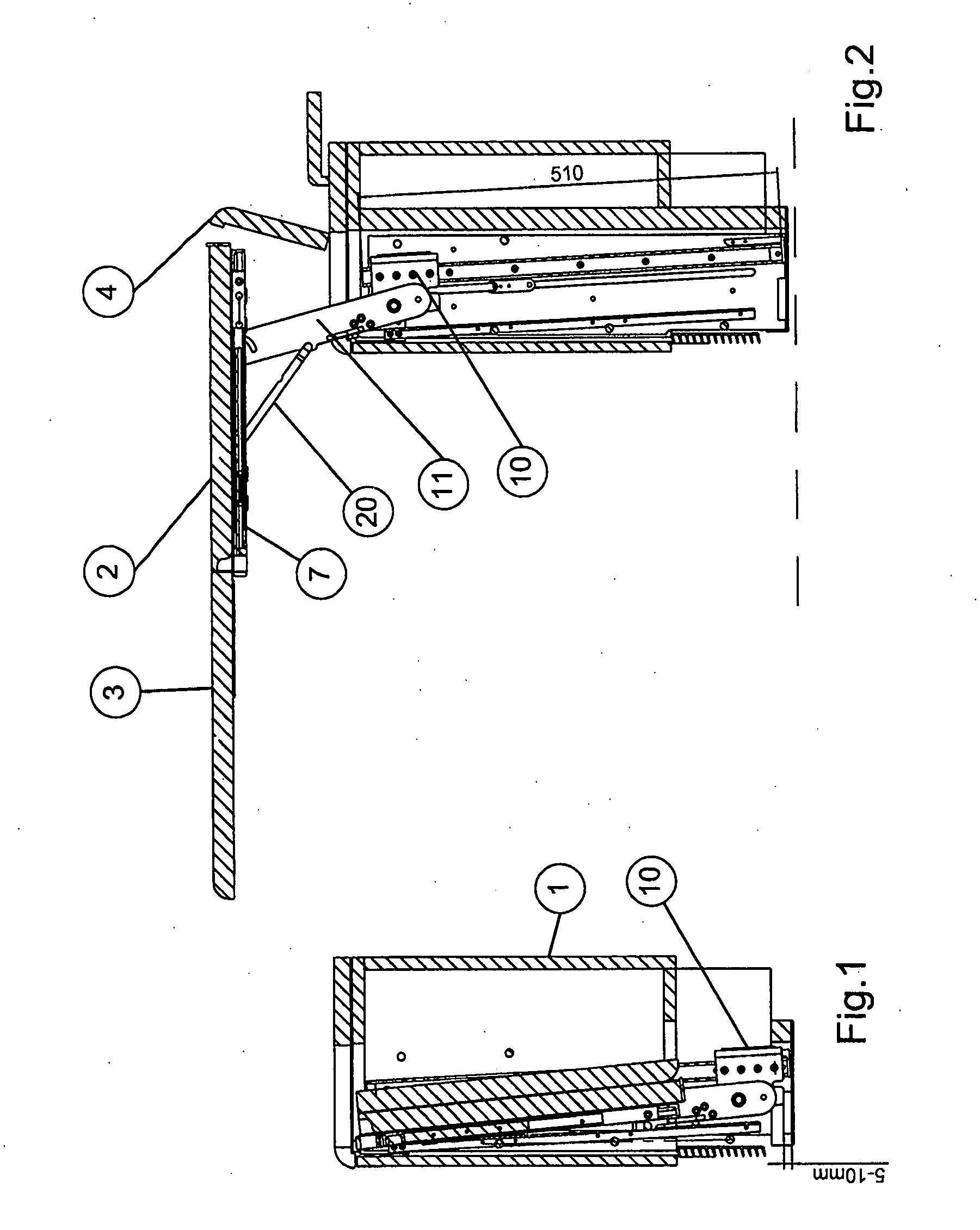 Pivotable table