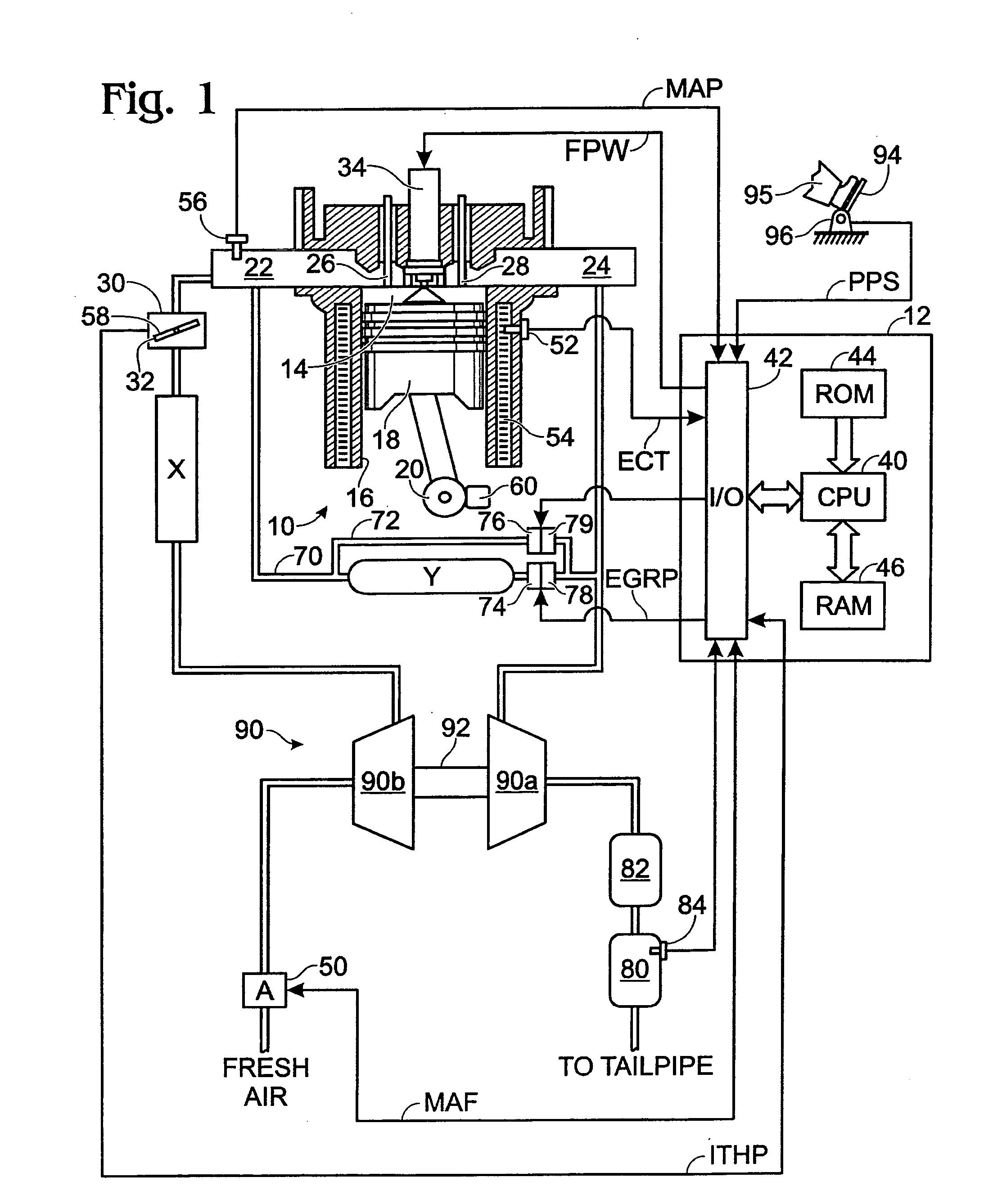 System and method for regenerating a NOx storage and conversion device