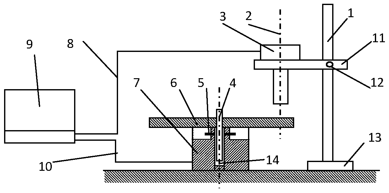 Radius of turntable and mounting eccentric four-index coordinate incremental detection method and detection device