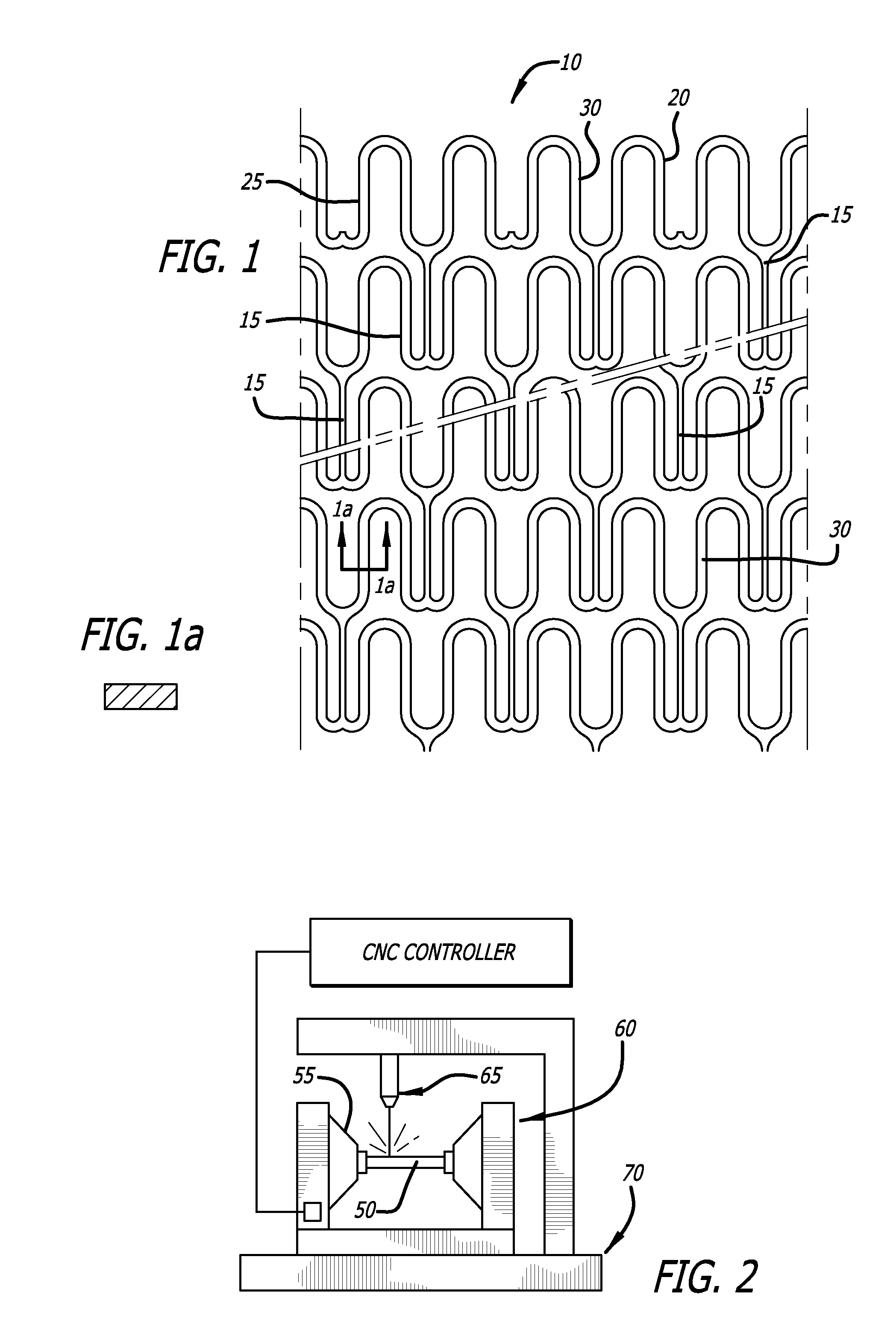 Laser cutting process for forming stents