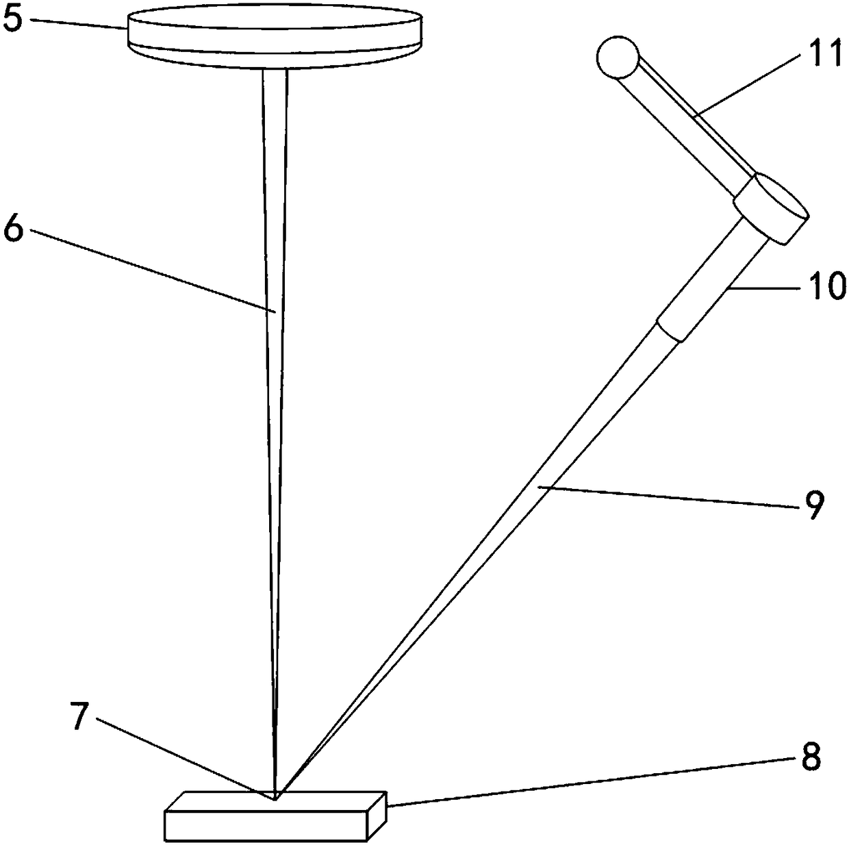 Non-contact type robot laser welding teaching method