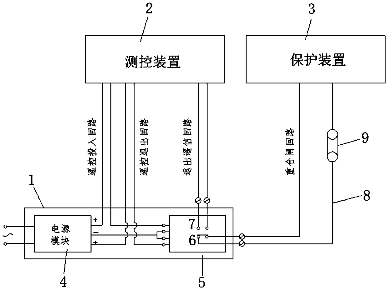 Remote withdrawing and reclosing device