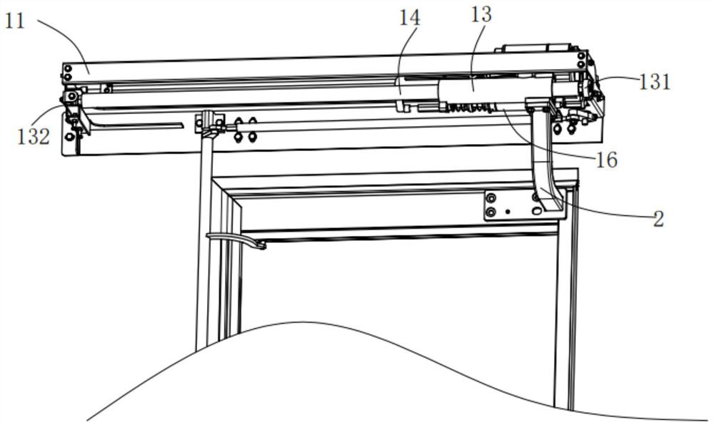 Single sliding plug door device