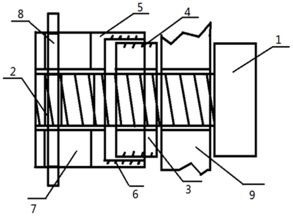 Anti-loose screw with double-thread nut