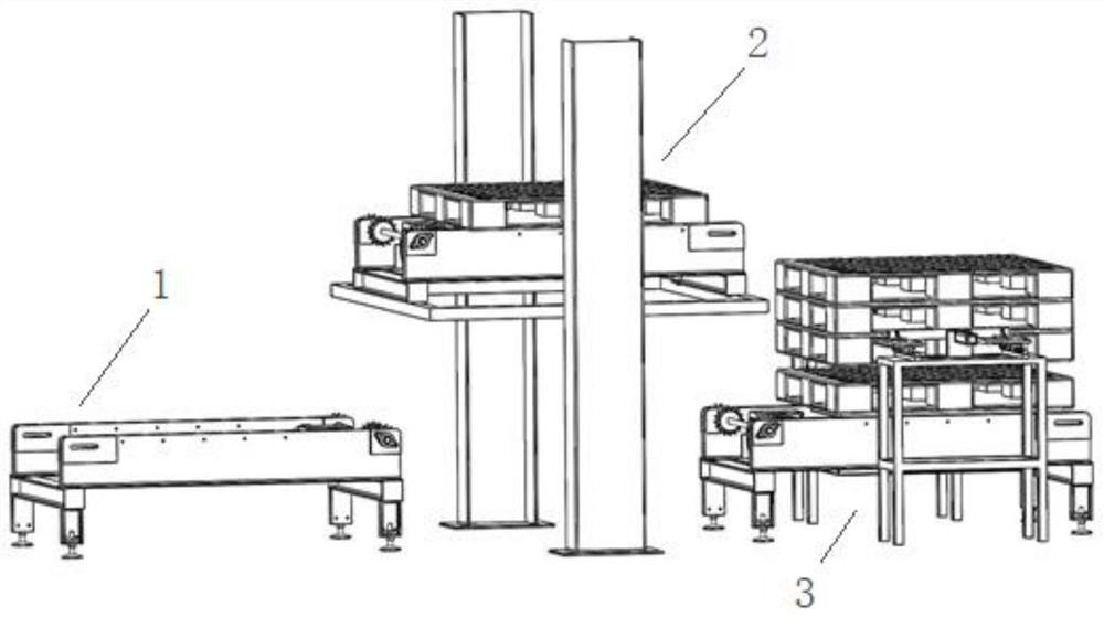 Automatic recycling and conveying system for cigarette cartons