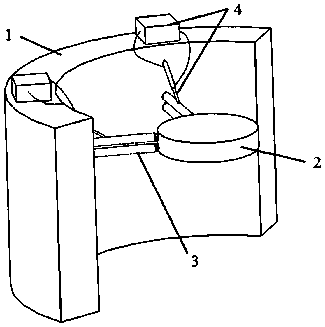 Near-shore reflective wave energy concentrating power generation device