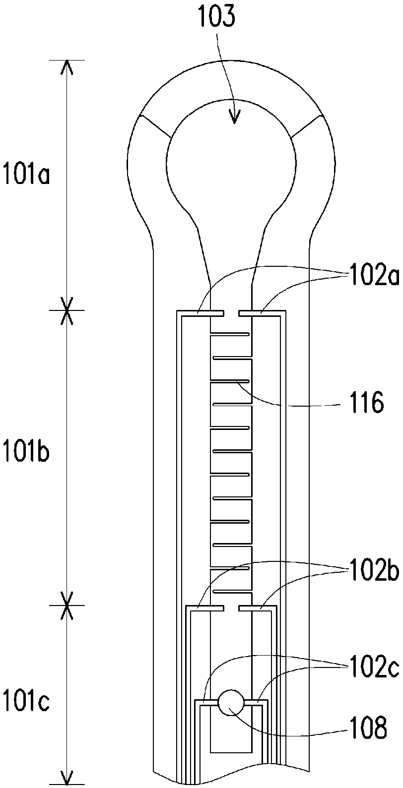 Glucose measuring device and apparatus