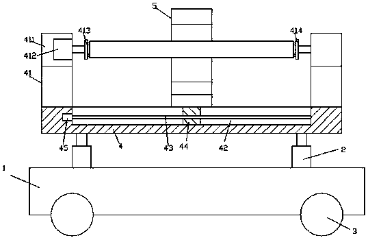 Belt type stainless steel pipe welding line grinding device