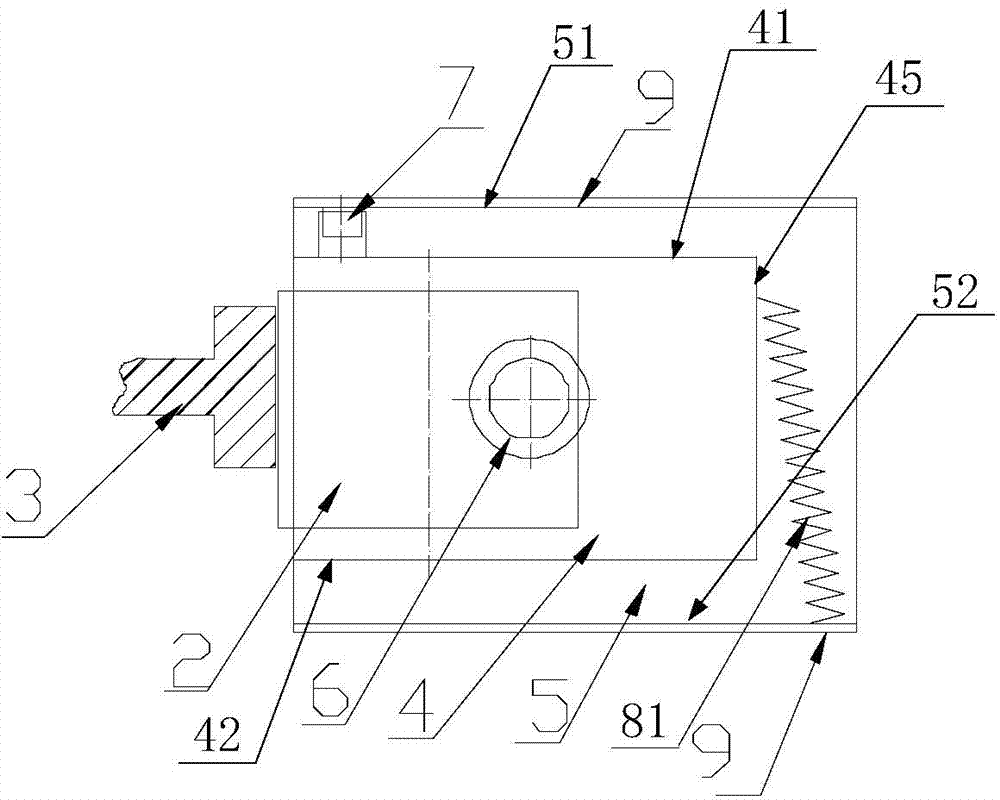 Universal rolling mill and vertical roll device with adjustable vertical roll rotation axis angle