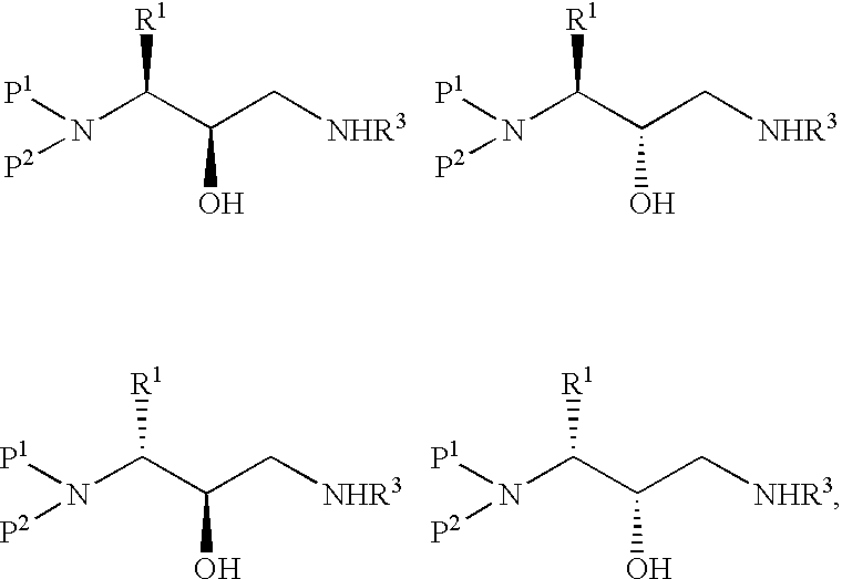 Method of preparing retroviral protease inhibitor intermediates