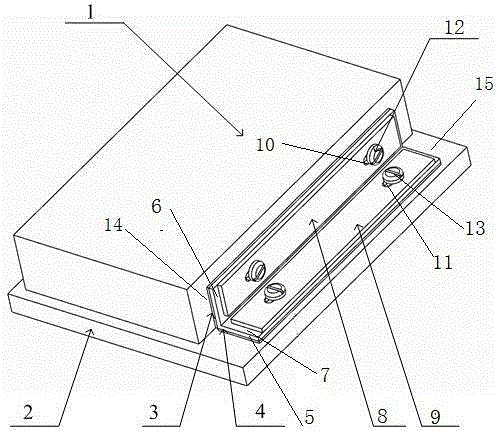 Heat radiation device of display device