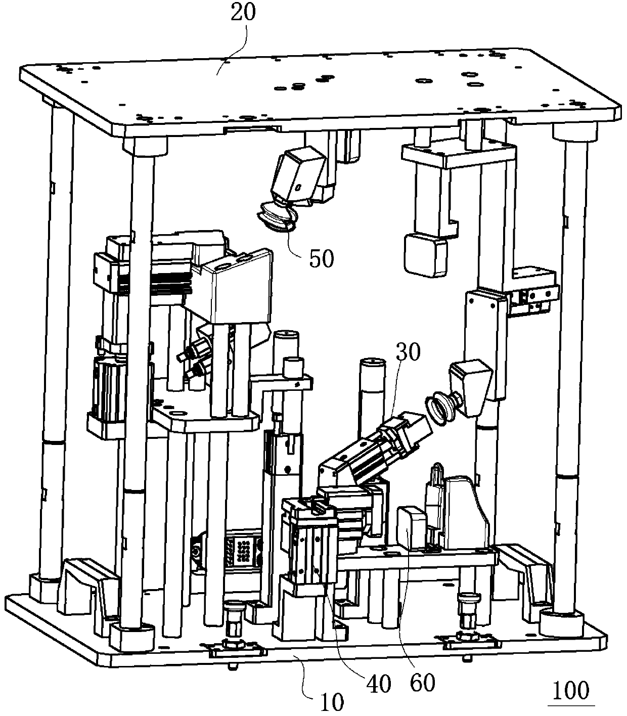 Light fixture detecting device