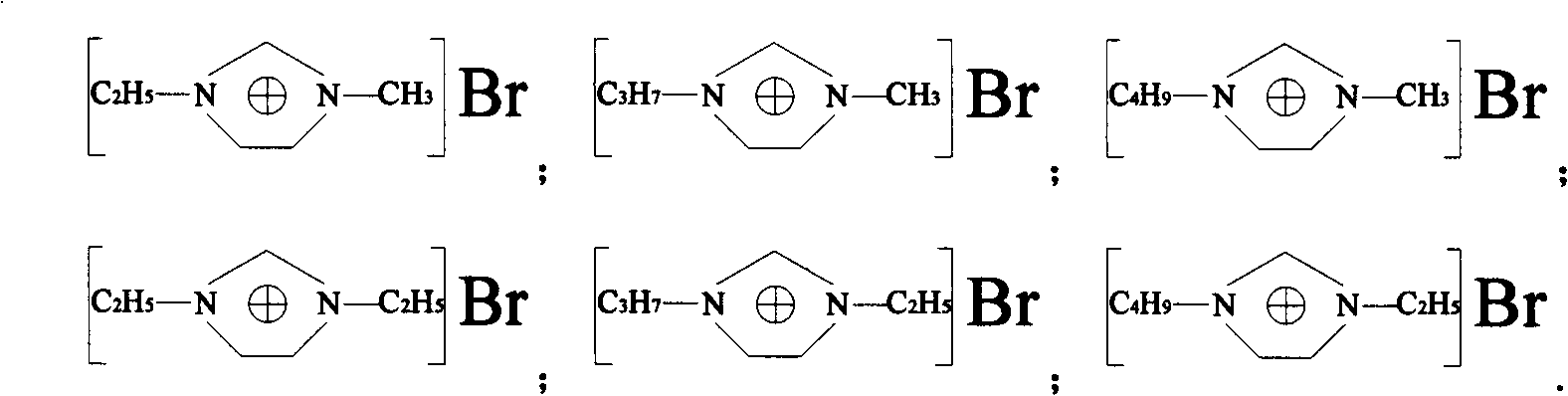 Ionic liquid CO2 trapping agent and preparation method thereof