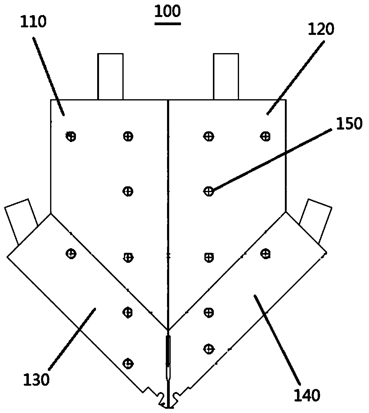 Die head disassembly and assembly auxiliary device and disassembling method